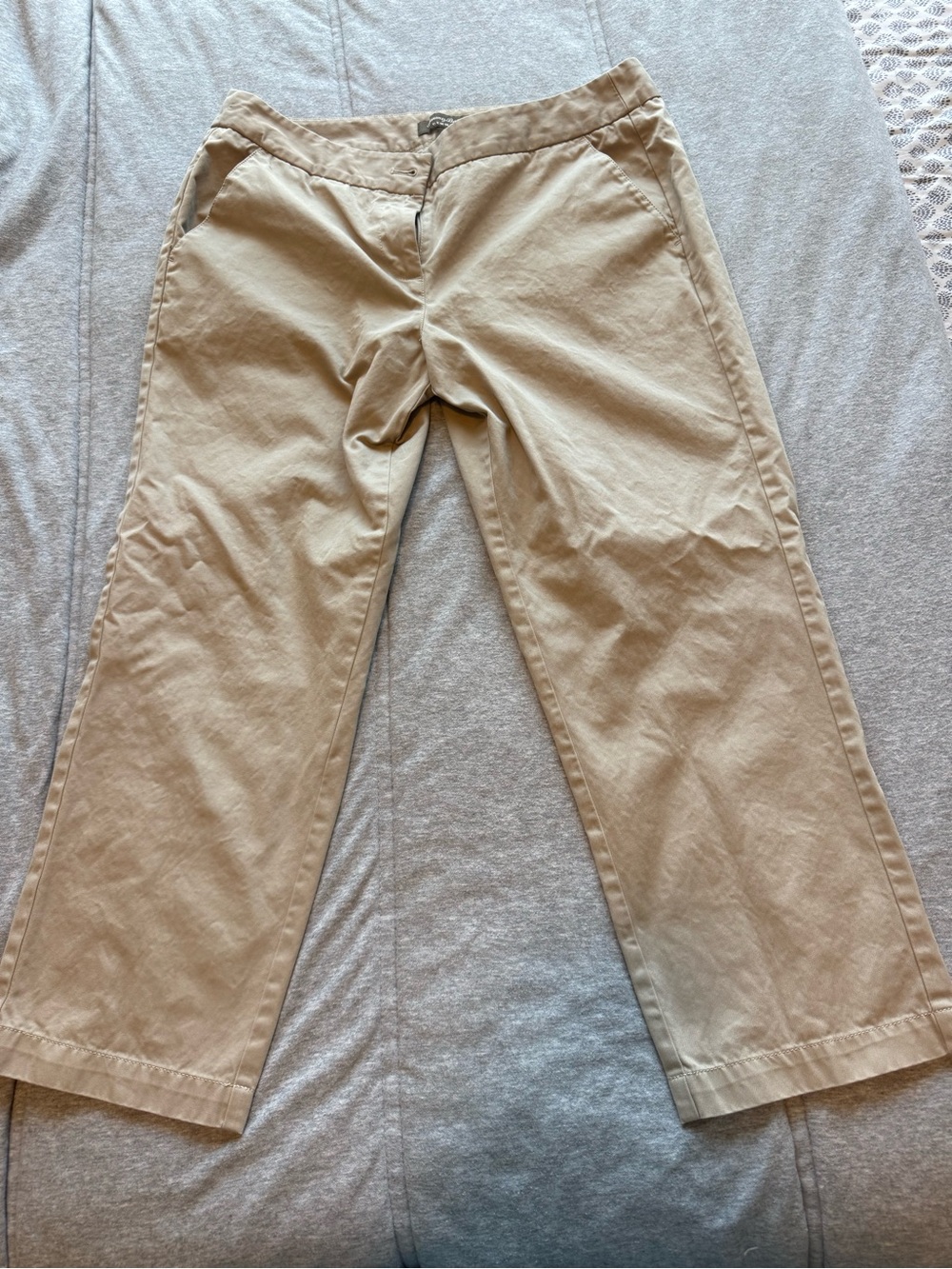Tommy Bahama Tan Straight-Leg Cotton Chinos